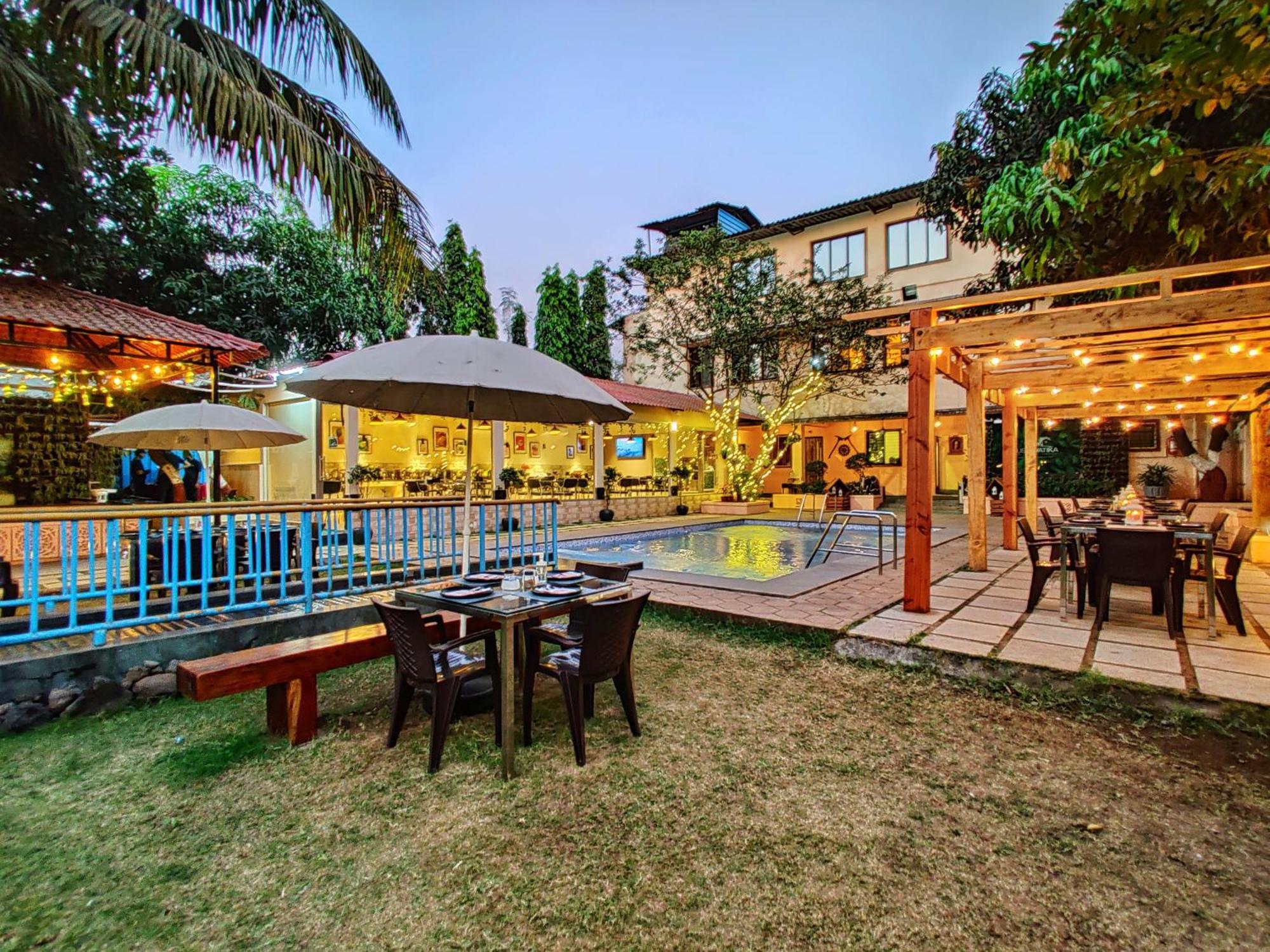 Pushp Vatika Resort & Lawns Navi Mumbai Exterior photo